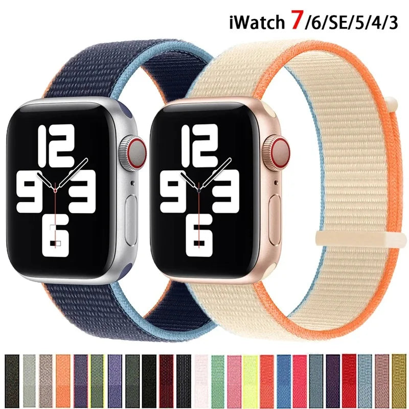 Pulseira Nylon Loop Smartwatch, Para Apple Watch Series