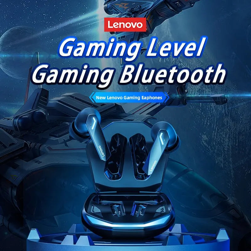 Fone de Ouvido Lenovo GM2 - Bluetooth 5.3 - Gamer